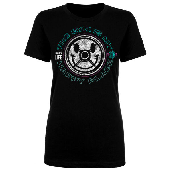 HAPPY LIFE - THE GYM IS MY HAPPY PLACE - AW8UN2 Thumbnail