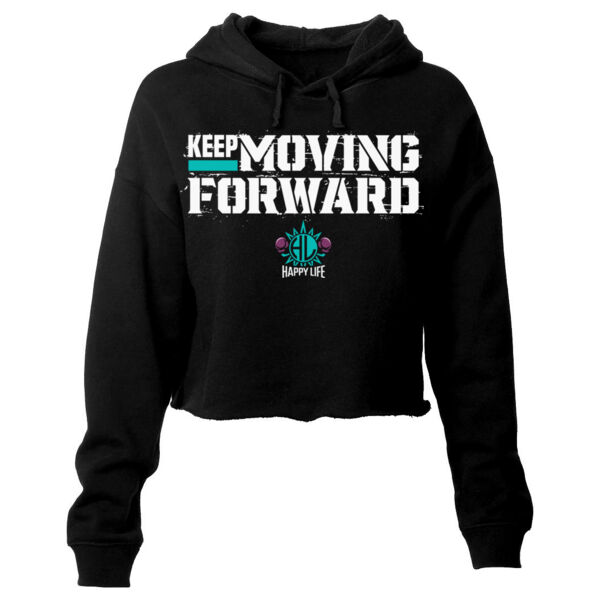 KEEP MOVING FORWARD - WOMEN'S CROP HOODIE - $CQ6R7J$ Thumbnail