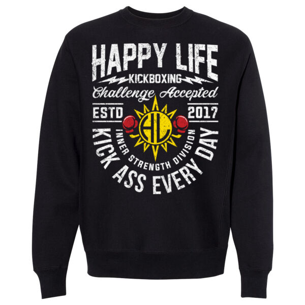 KICK ASS EVERY DAY - CREWNECK SWEATSHIRT - $GB49YP$ Thumbnail