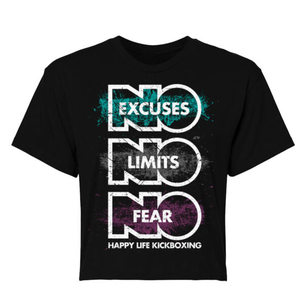 NO LIMITS - WOMEN'S CROP T-SHIRT - $MNGSZ3$ Thumbnail